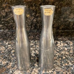 Vintage Gota Erika Pekkari modernist candlesticks